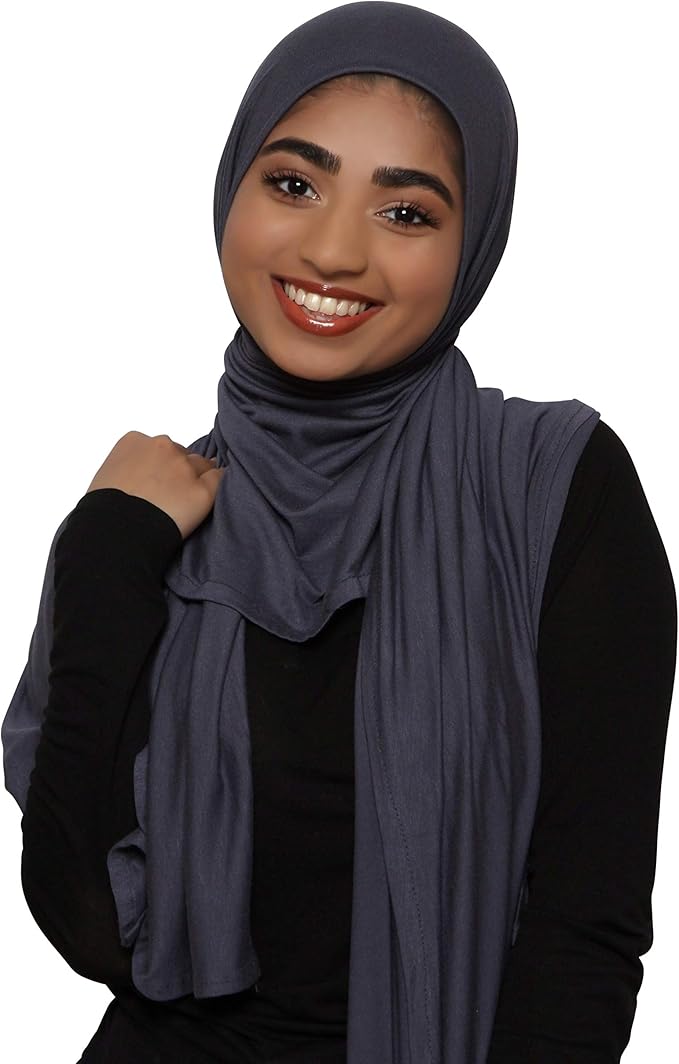 WhatsApp Image 2025-08-17 at 3.04.58 AM (1) Dark grey Soft Jersey Fabric Hijab Orna for Women – Long Size 86+ x 30 Inch - Image 1