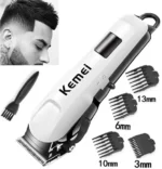 Kemei KM-809A Digital Electric Rechargeable Hair Trimmer - Image 2