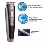 Kemei KM-9050 Rechargeable Hair And Beard Trimmer - Image 4