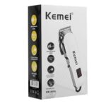 Kemei KM-809A Digital Electric Rechargeable Hair Trimmer - Image 4