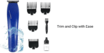 HTC AT-528 Rechargeable Professional Hair Clipper and Beard Trimmer - Image 4