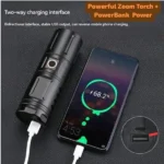 Original Made in Japan High Power Zambu Flashlight – 20000mAh - Image 2