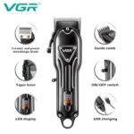 VGR V-051 Cord And Cordless Hair Clipper Salon Series