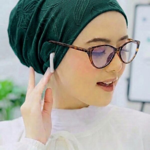 Pata Design fabrics Soft Jersey Inner Cap Deep Green
