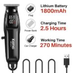 Kemei KM-2273 Professional Hair Trimmer - Image 2